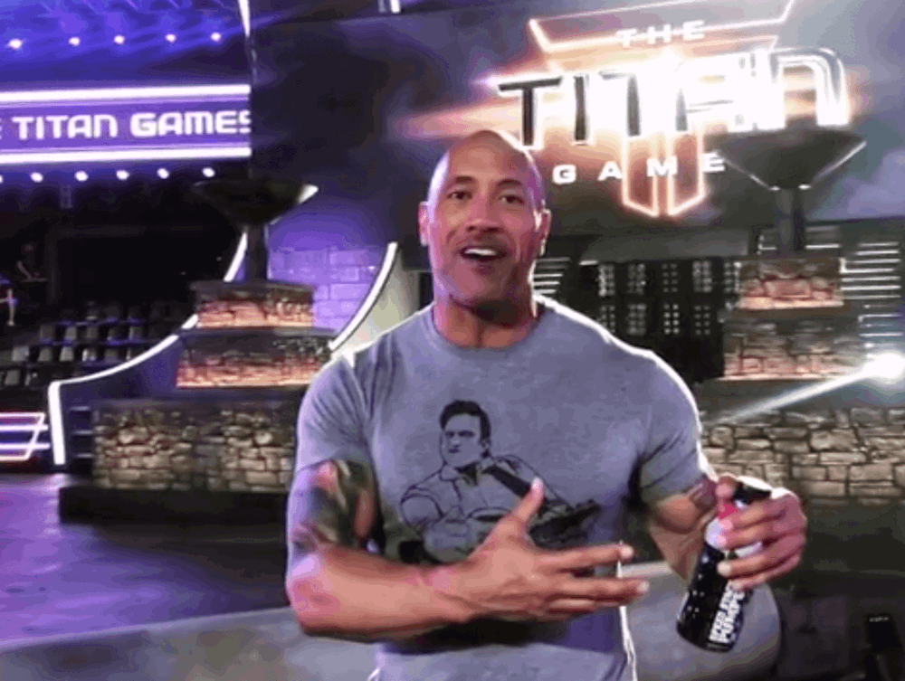 Dwayne 'The Rock' Johnson On Set of the Titans