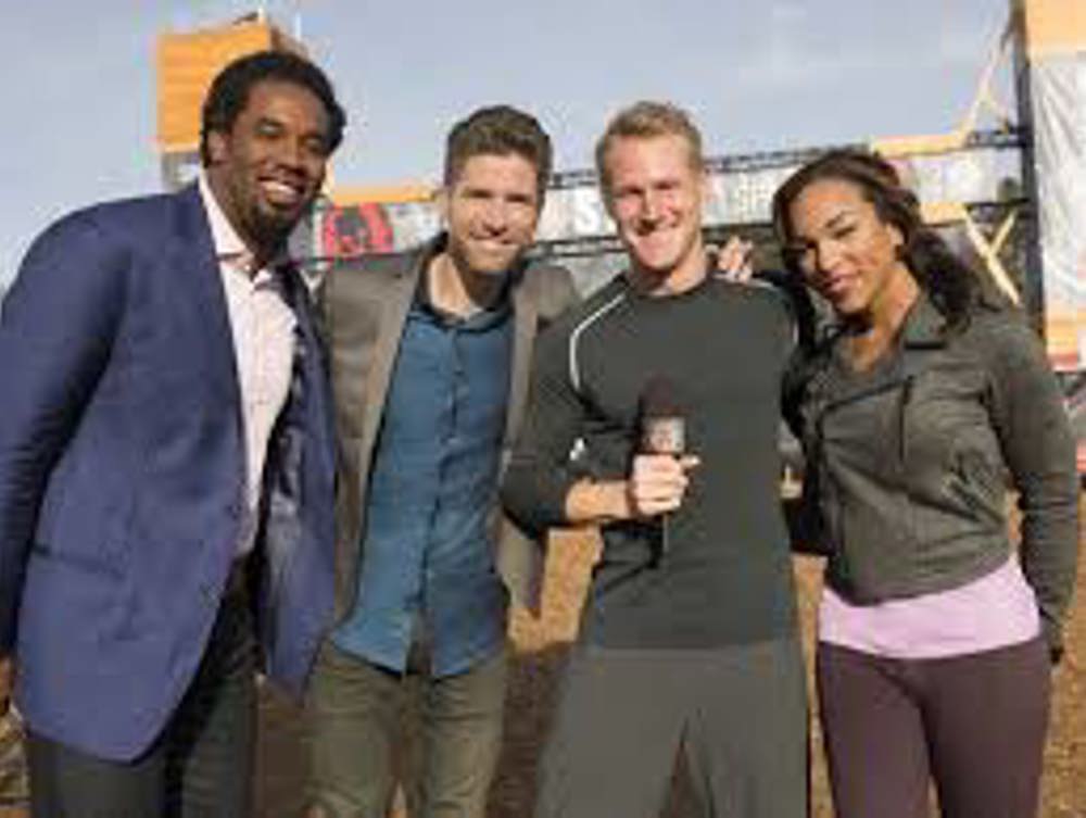 Dhani Jones,  Kyle Martino, Evan Dollard and MJ Acosta