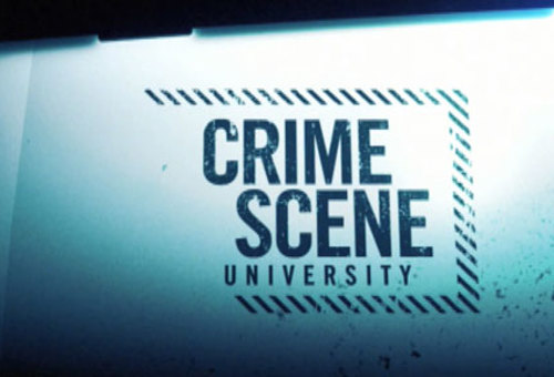 Crime scene university image